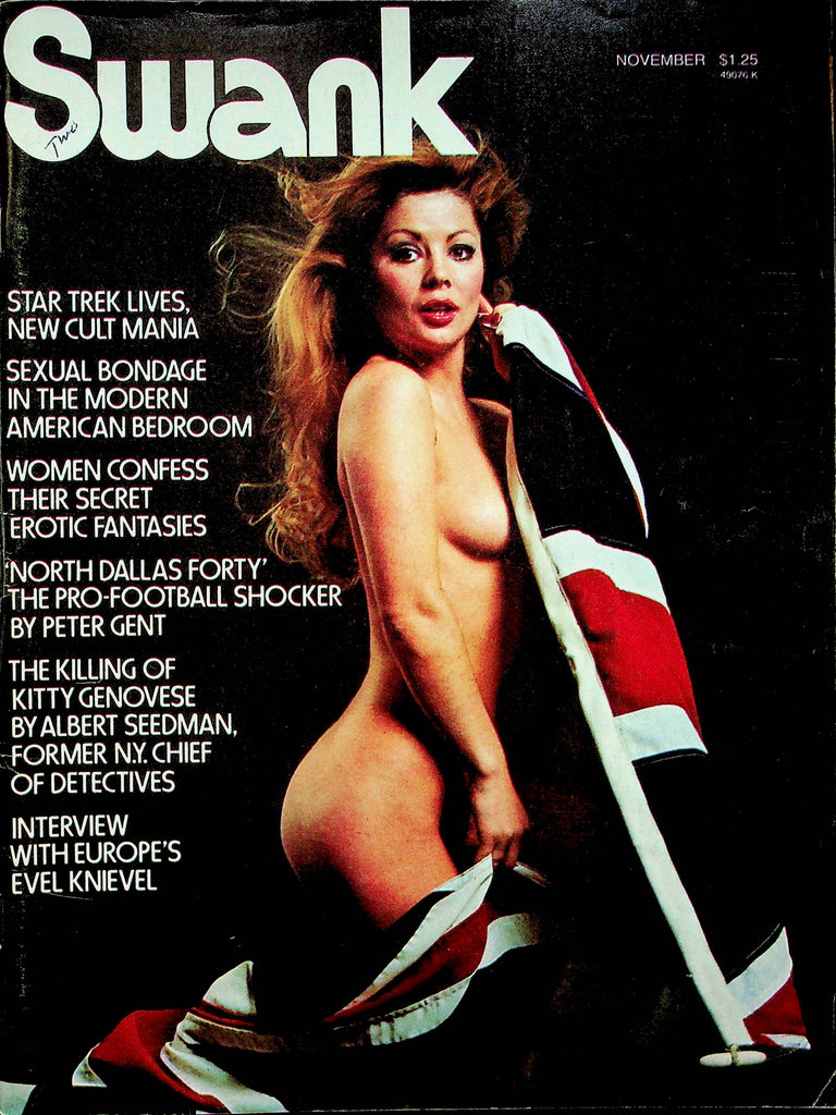 Swank Magazine Kitty Genovese & Luna November 1974 W/ Centerfold 060722RP