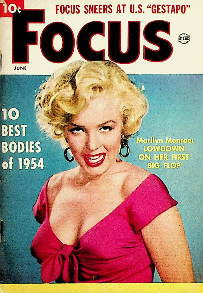 Focus Digest  Marilyn Monroe / 10 Best Bodies Of 1954 June   081320lm-sh