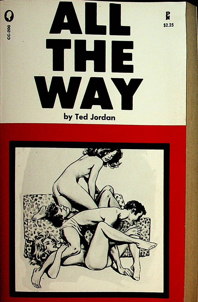 All The Way Novel  by Ted Jordan  1974     092121lm-dm