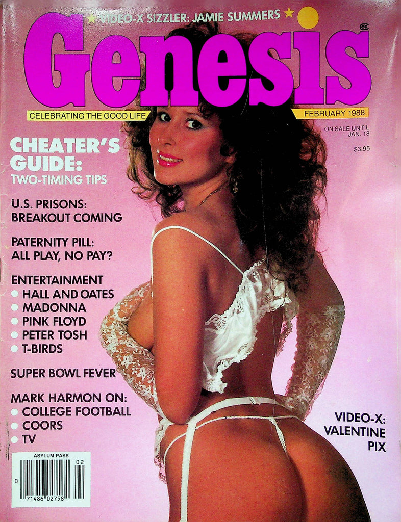 Genesis Magazine Cheater's Guide & Holly & Susan Quinn February 1988 010623RP