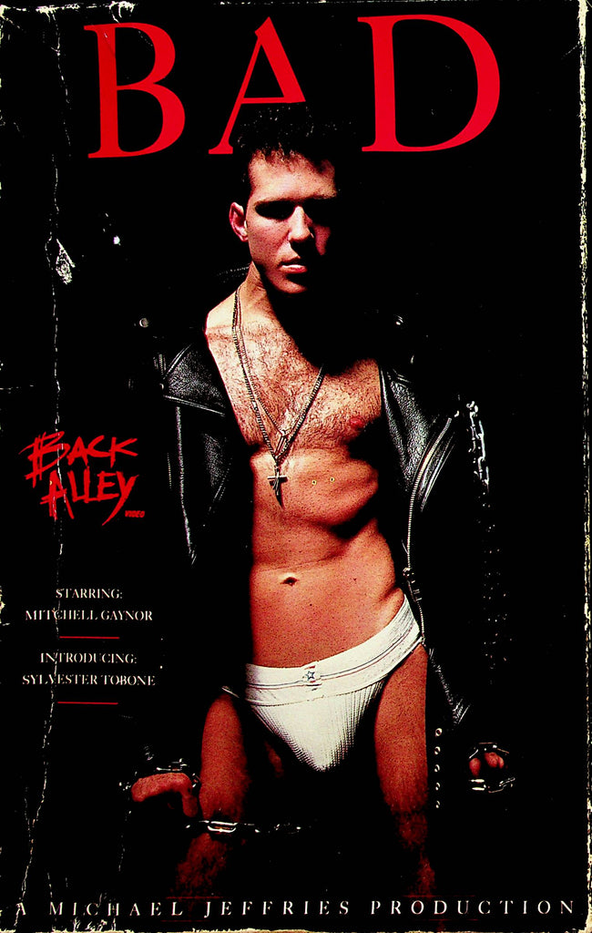 Bad Gay VHS  Mitchell Gaynor / Sylvester Tobone  1990   032723lm-p vhs