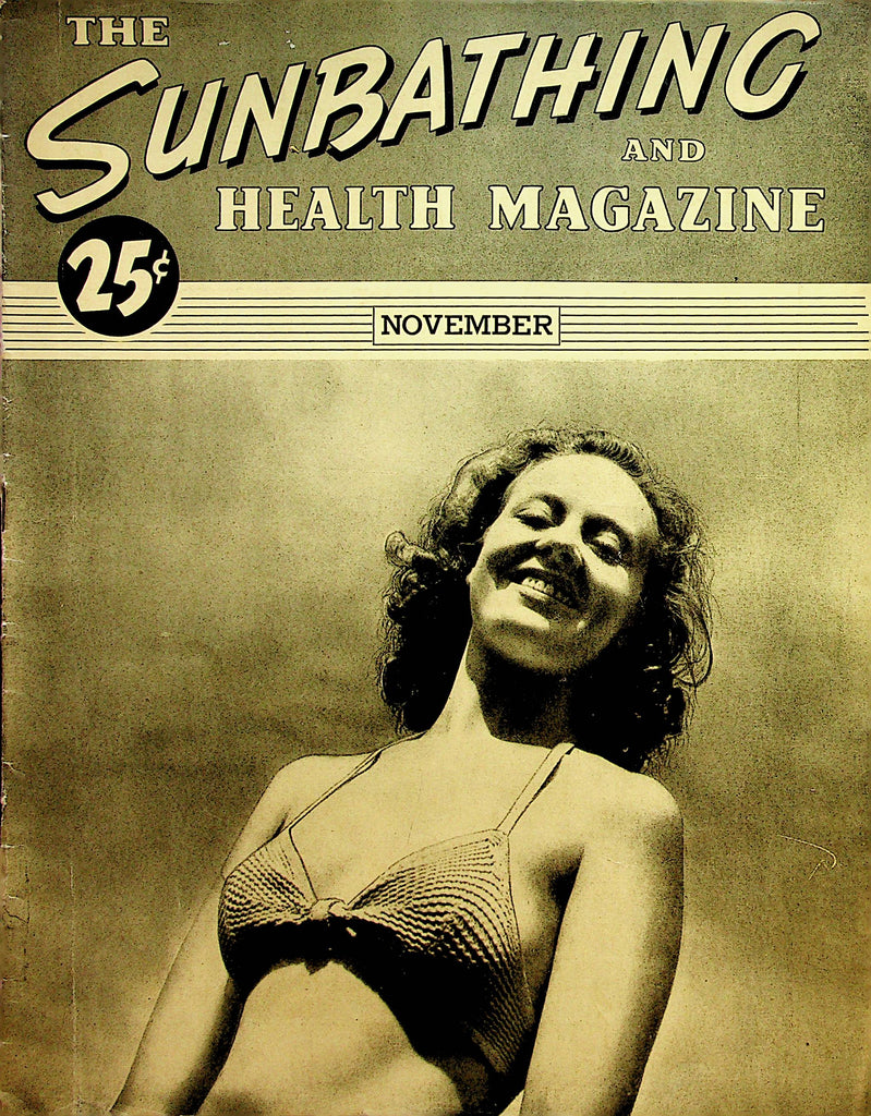 The Sunbathing And Health Vintage Magazine  November 1943      012023lm-p2