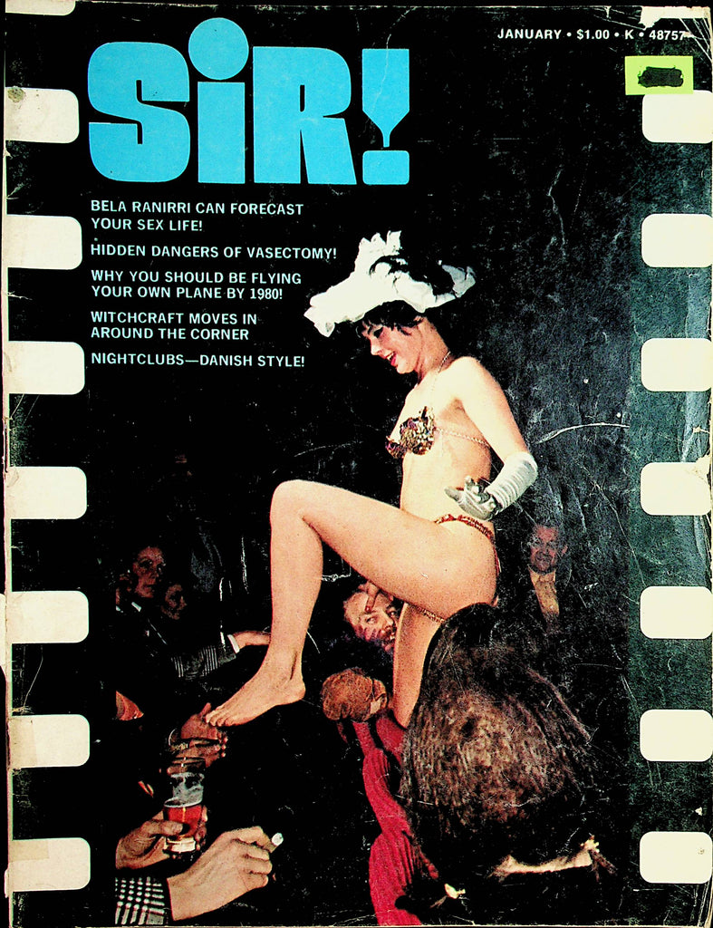 Sir! Magazine  Nightclubs-Danish Style!  January 1973    081420lm-sh