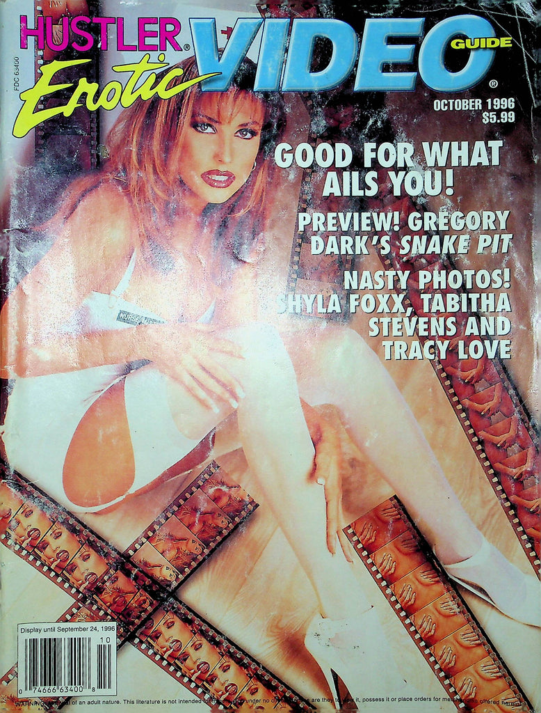 Hustler Erotic Video Magazine Shyla Foxx & Nikki Brantz October 1996 122622RP