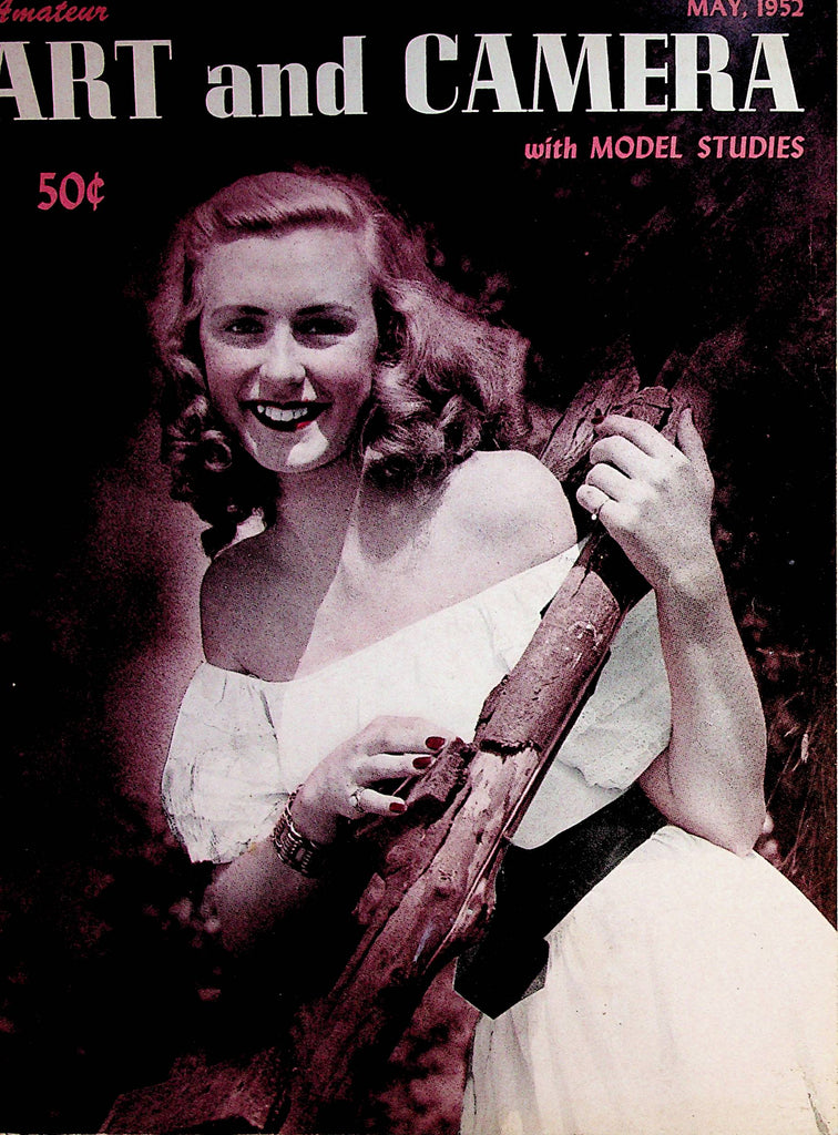 Amateur Art and Camera With Model Studies Magazine  May 1952     071522lm-p