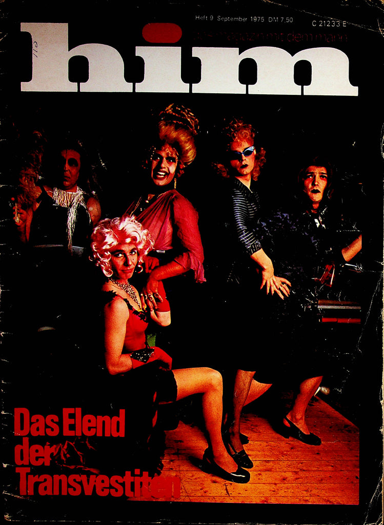 Him Gay International Magazine  The Misery Of Transvestites  September 1975    071322lm-p