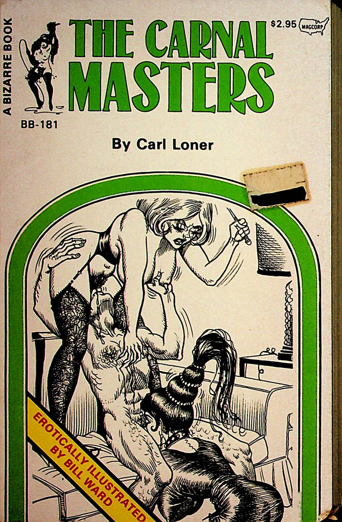 The Carnal Masters Novel by Carl Loner 1980  Magcorp    092221lm-dm