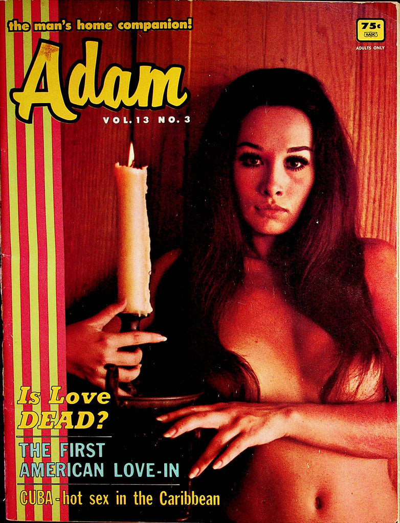 Adam Busty Magazine   Covergirl Sharon Cook  vol.13 #3  1969    072522lm-p