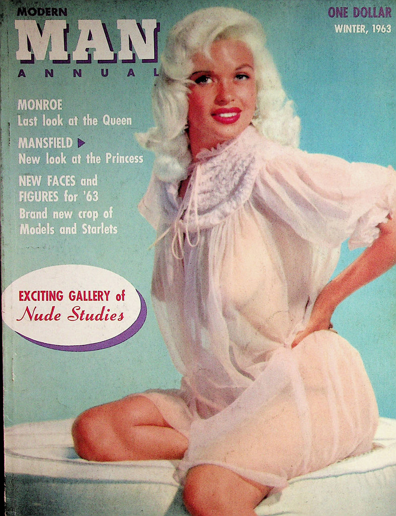 Modern Man Annual Magazine  Marilyn Monroe / Jayne Mansfield  Winter 1963    071722lm-p