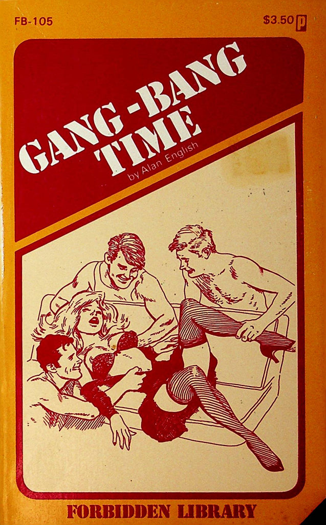 Gang-Bang Time Novel  by Alan English   1981     092421lm-dm