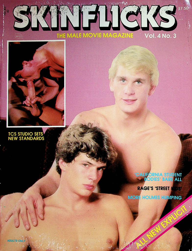Skin Flicks Gay Movie Magazine  Private Pleasures Of John Holmes   vol.4  #3  1984  Magcorp   080522lm-p