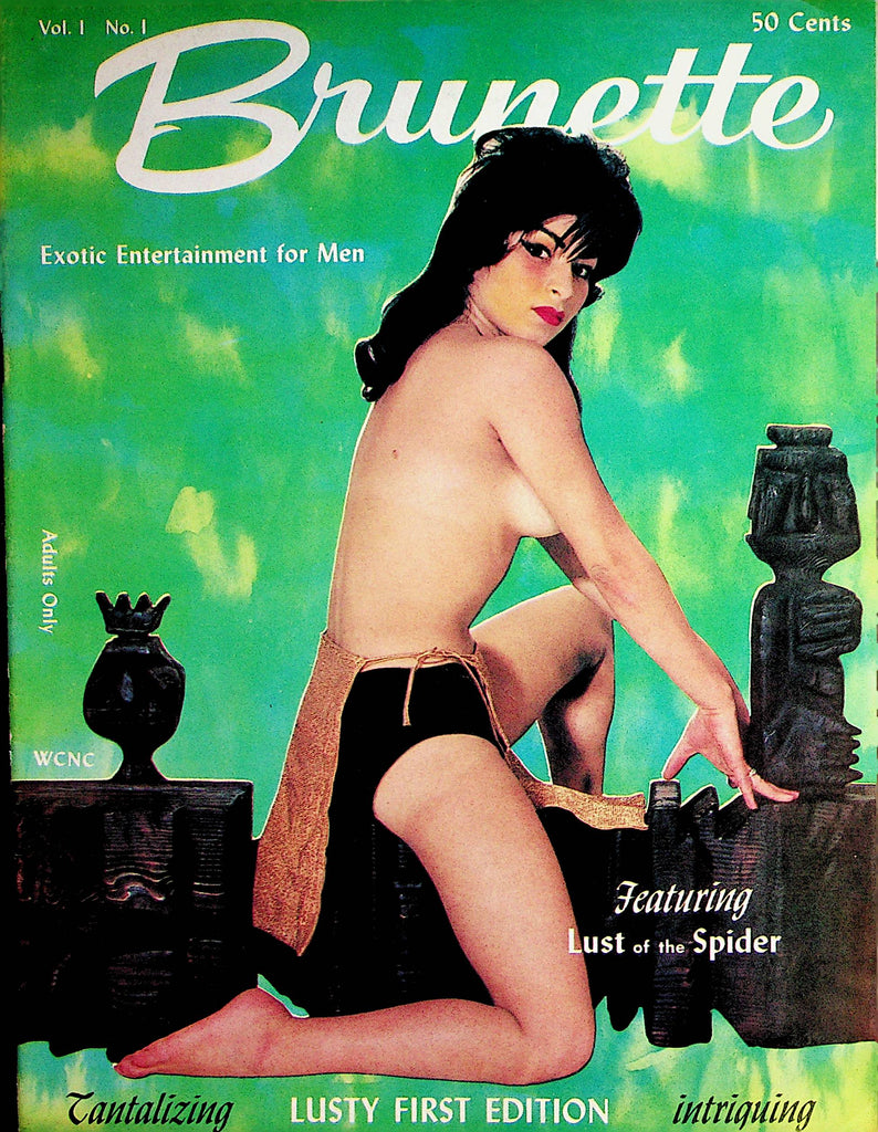 Brunette Busty Magazine   Around The World In Sexty Ways vol.1 #1  1961 Lusty First Edition    071422lm-p
