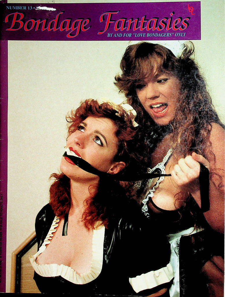 Bondage Fantasies Magazine  Teri Rose / Ashley Rene  #13 1994   London Enterprises      011822lm-dm