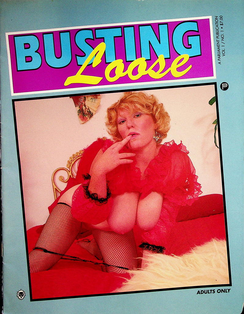 Busting Loose Magazine  Covergirl Adrian  vol.1 #1  1993 Parliament Publication     072322lm-p