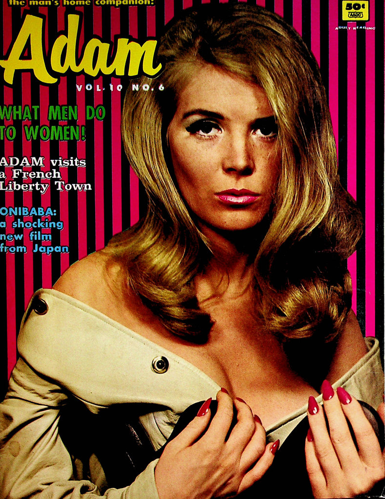 Adam Busty Magazine  Covergirl Melba Becker  vol.10 #6 1966     072322lm-p