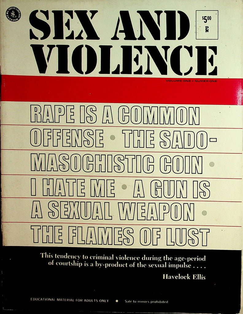 Sex And Violence Magazine   The Flames Of Lust  vol.1 #1 June 1972  010822lm-dm2