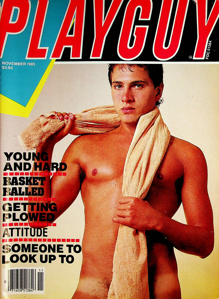 Playguy Gay Magazine  Young And Hard / Basket Balled  November 1985      080522lm-p