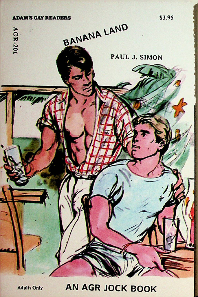 Banana Land Gay Novel by Paul J. Simon  An AGR Jock Book   092221lm-dm