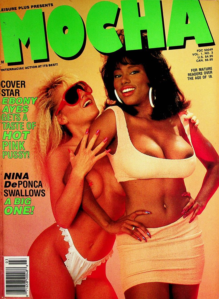 Mocha Busty Magazine  Evony Ayes / Nina DePonca  vol.1 #3 1988     062322lm-p