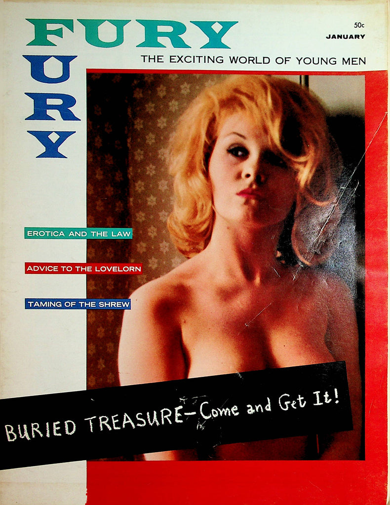 Fury Vintage Magazine   Lovely Alexis  January 1964      101221lm-dm