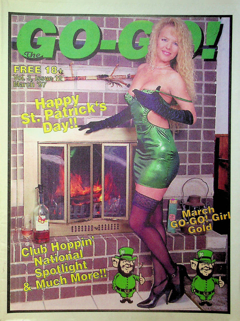 Pennsylvania Adult Entertainment Guide The Go-Go! Magazine Ft. Gold & St. Patrick's Day March 1997 033123RP