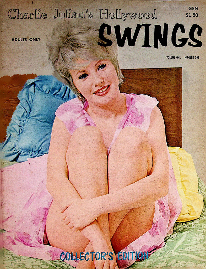 Charlie Julian's Hollywood Swings Magazine  Sexpots  vol.1 #1  1965  Collector Item   062722lm-p