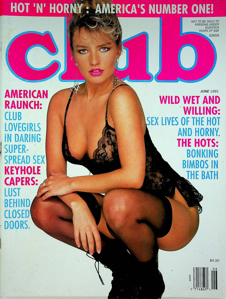 Club Magazine Keyhole Capers & suzanne & Stacey June 1991 092422RP