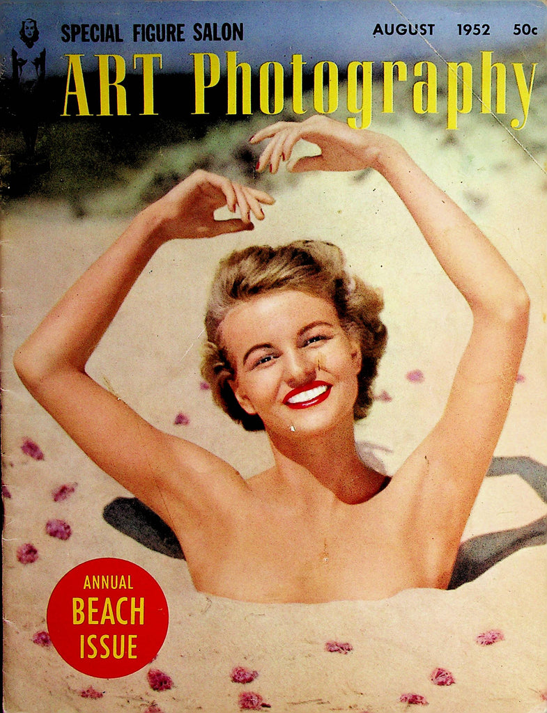 Art Photography Special Figure Salon Magazine  Annual Beach Issue  August 1952    071522lm-p