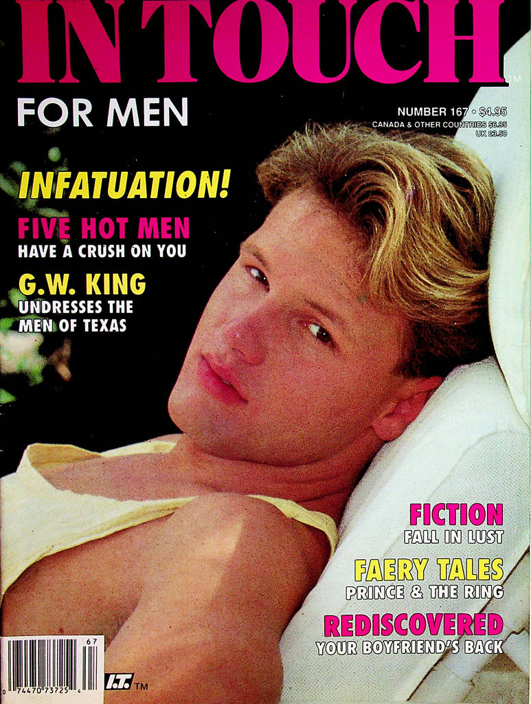 In Touch For Men Gay Magazine   Coverguy Kelly Morgan  #167 1991   081322lm-p2