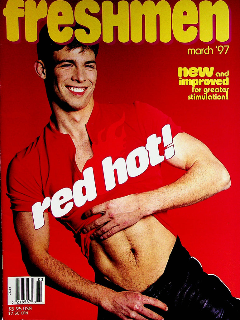 Freshmen Gay Magazine  Cover Guy Bryan Cruz  March 1997    112022lm-p