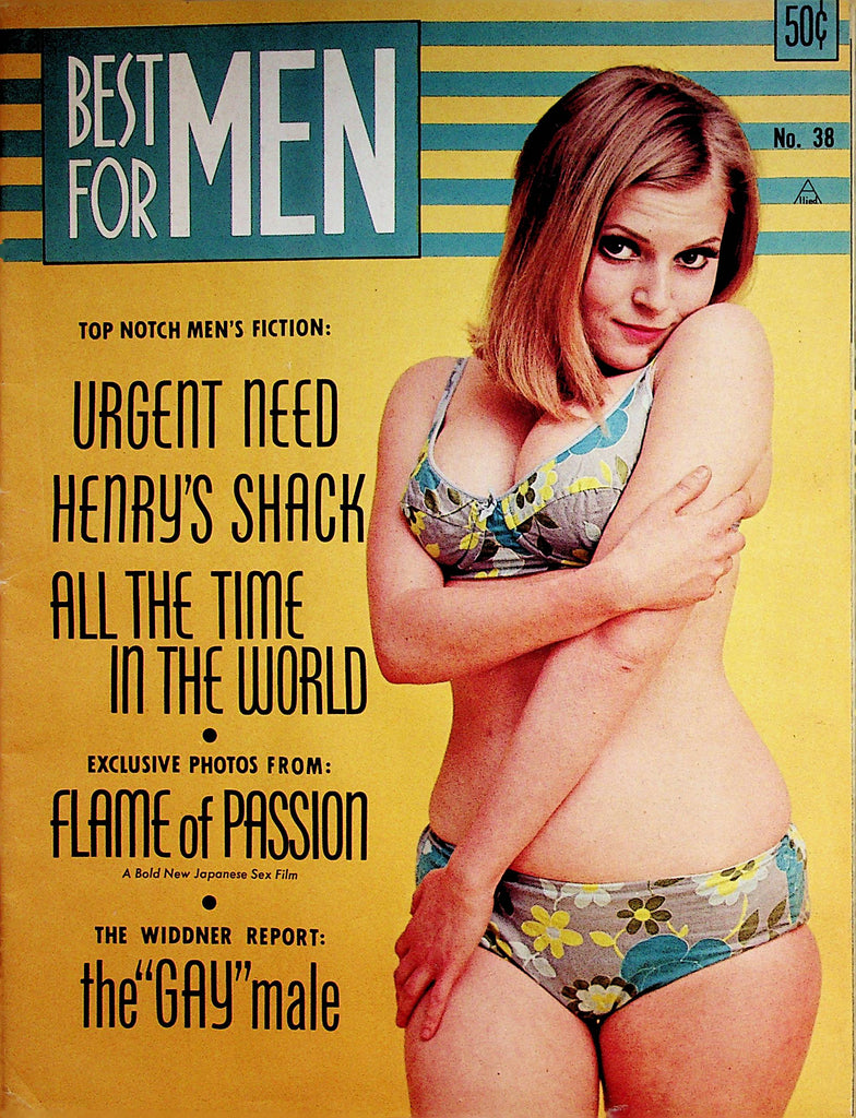 Best For Men Magazine  Covergirl Ingrid Kieling #38 April 1968     072522lm-p