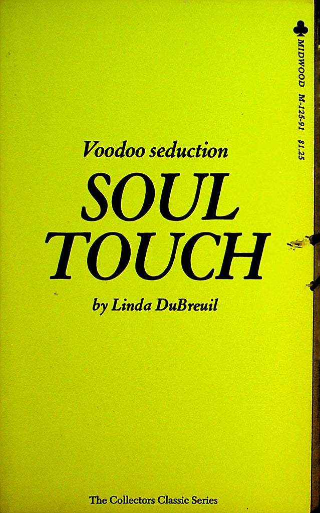 Soul Touch Novel  Voodoo Deduction  by Linda DuBreuil   1970 Midwood     110621lm-dm