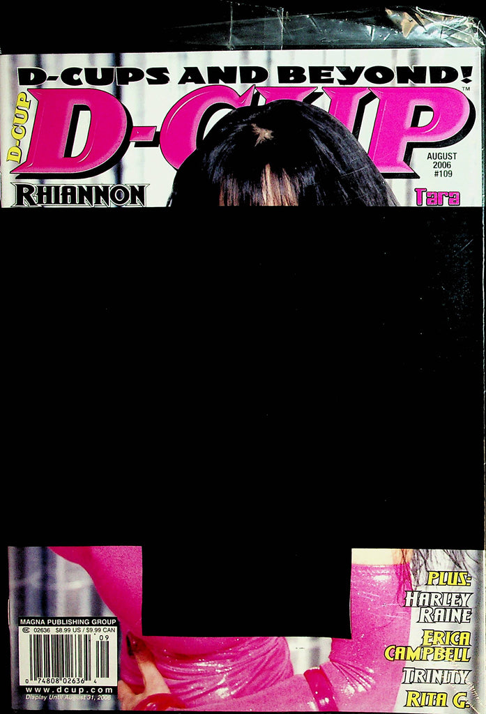 D Cup Busty Magazine  Rhiannon / Harley Raine  August 2006  New  123021lm-dm