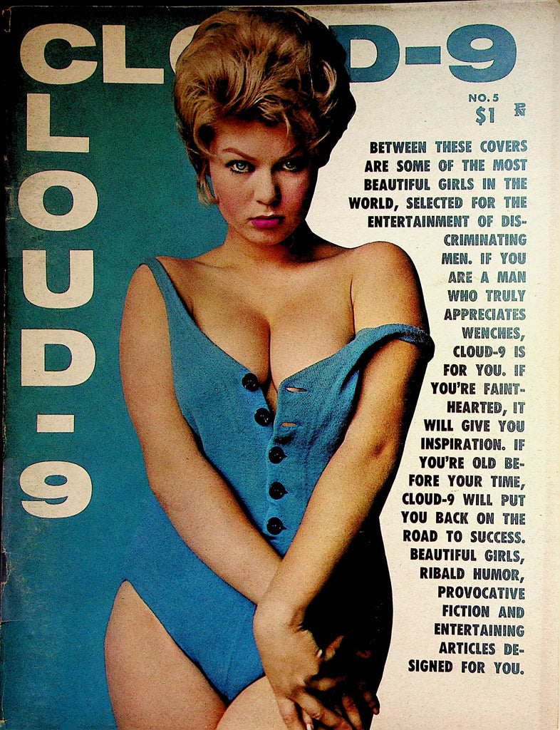 Cloud-9 Vintage Magazine  Centerfold Girl Lamont Cranston  #5 1960       032923lm-p2