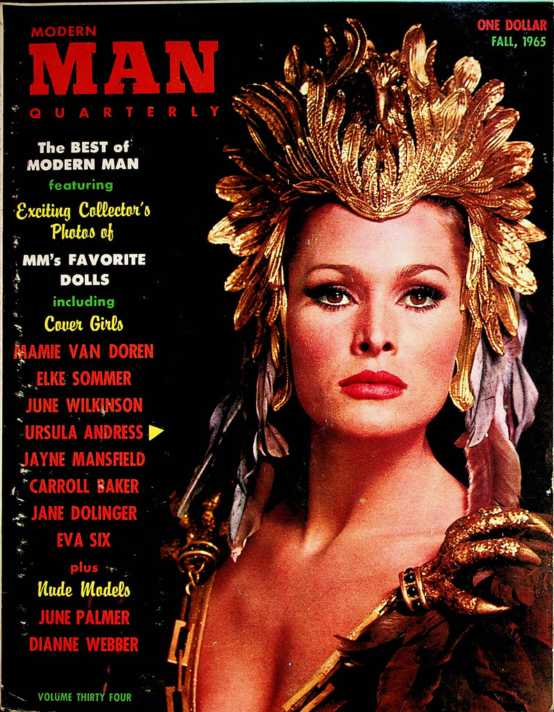 Modern Man Quarterly Magazine  Ursula Andress / June Palmer / Dianne Webber  Fall 1965    081322lm-p2