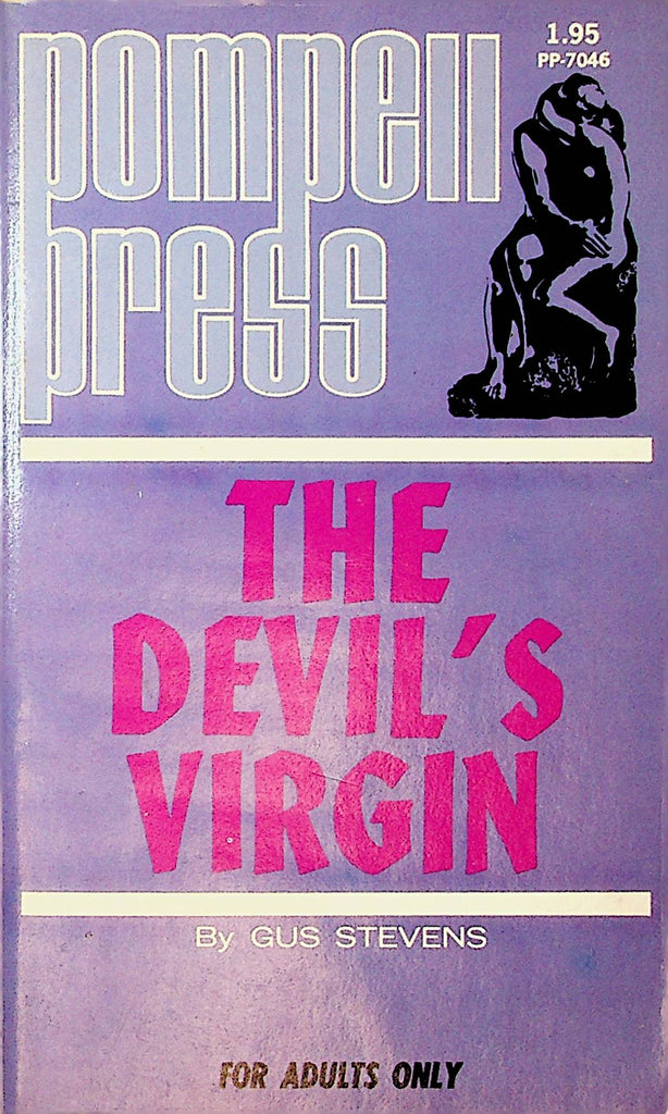 The Devil's Virgin Novel  by Gus Stevens  1969 Pompeii Press    092321lm-dm