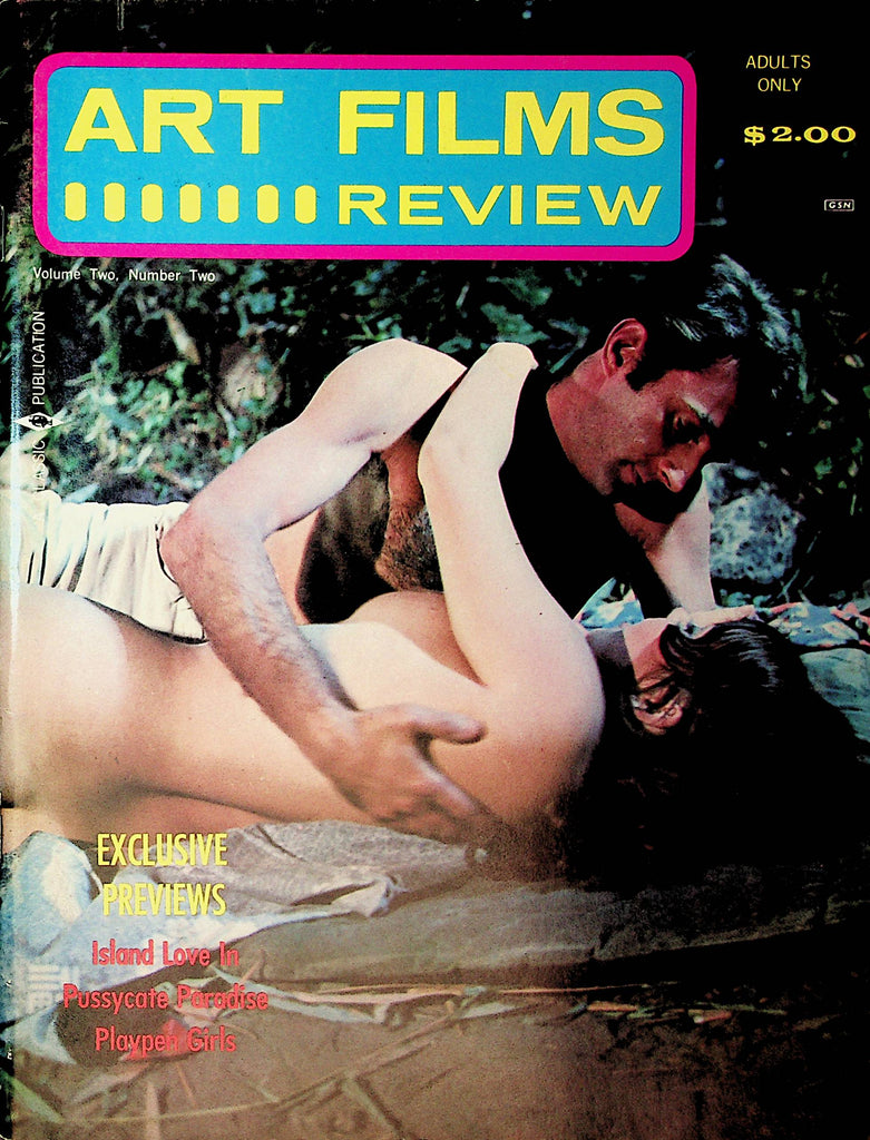 Art Films Review Vintage Magazine  Pussycat Paradise  vol.2 #2  1968    101121lm-dm