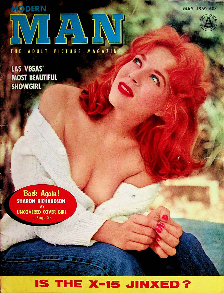 Modern Man Busty Magazine  Covergirl  Sharon Richardson  May 1960    080622lm-p