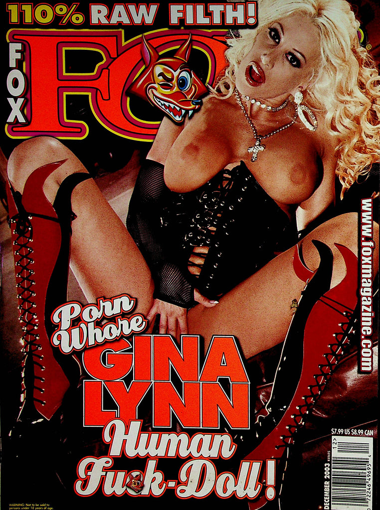 Fox Magazine  Human Fuck-Doll Gina Lynn  December 2003   120722lm-p