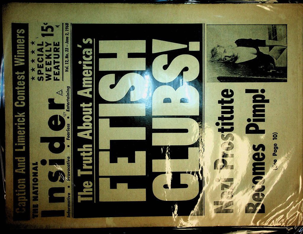 The National Insider Newspaper  America's Fetish Clubs!  June 2, 1968   100720lm-amsh