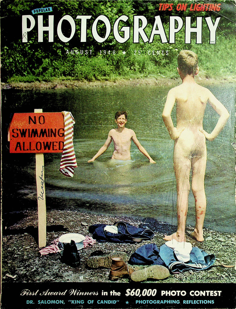 Photography Vintage Magazine  August 1948      022822lm-p2