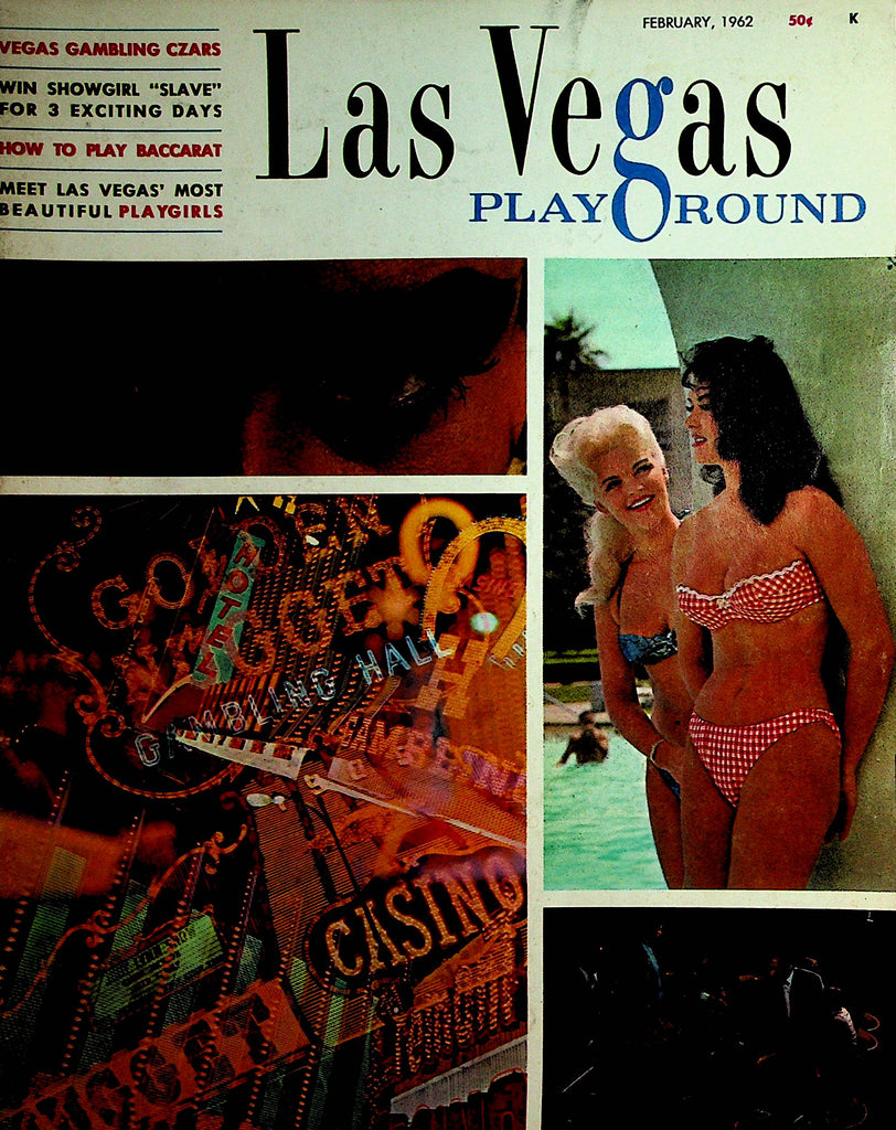 Las Vegas Playground Magazine  Centerfold Busty Mickey Jines  February 1962    112921lm-dm