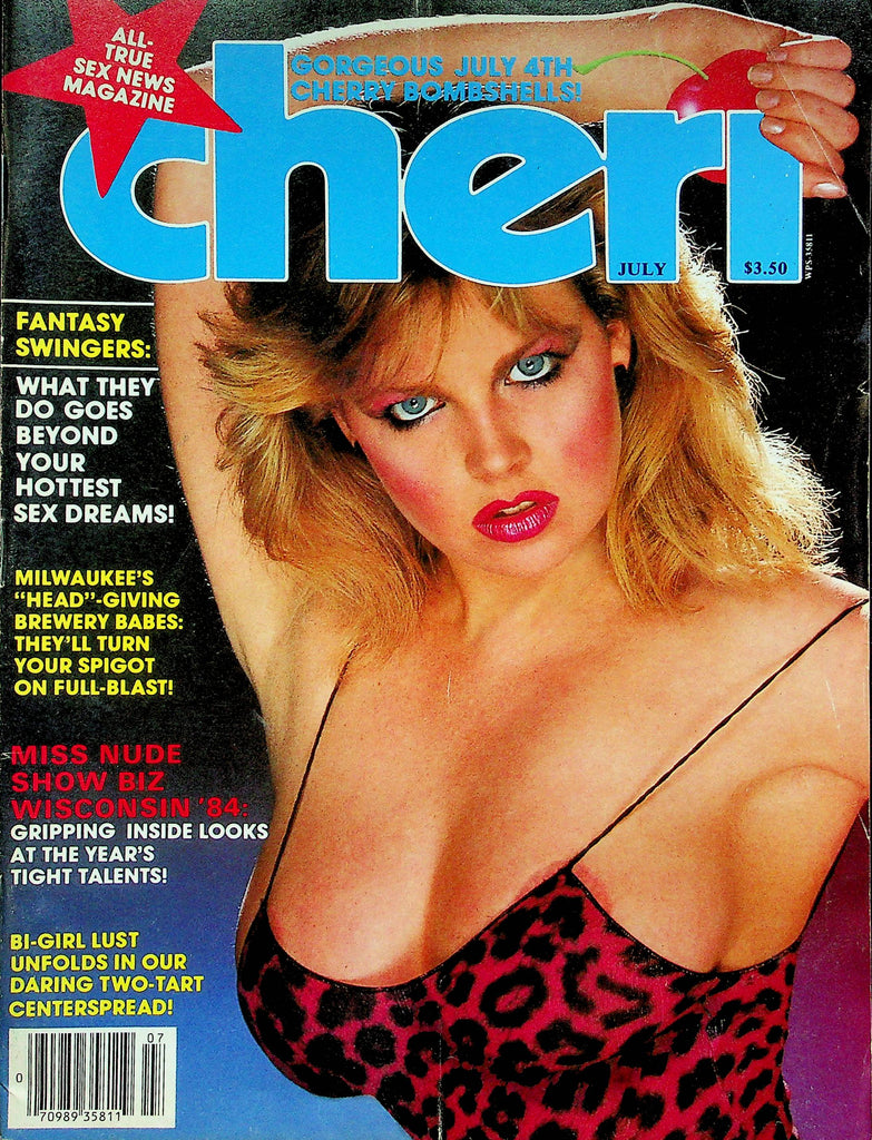 Cheri Magazine Miss Nude Show Biz Wisconsin July 1984 081822RP