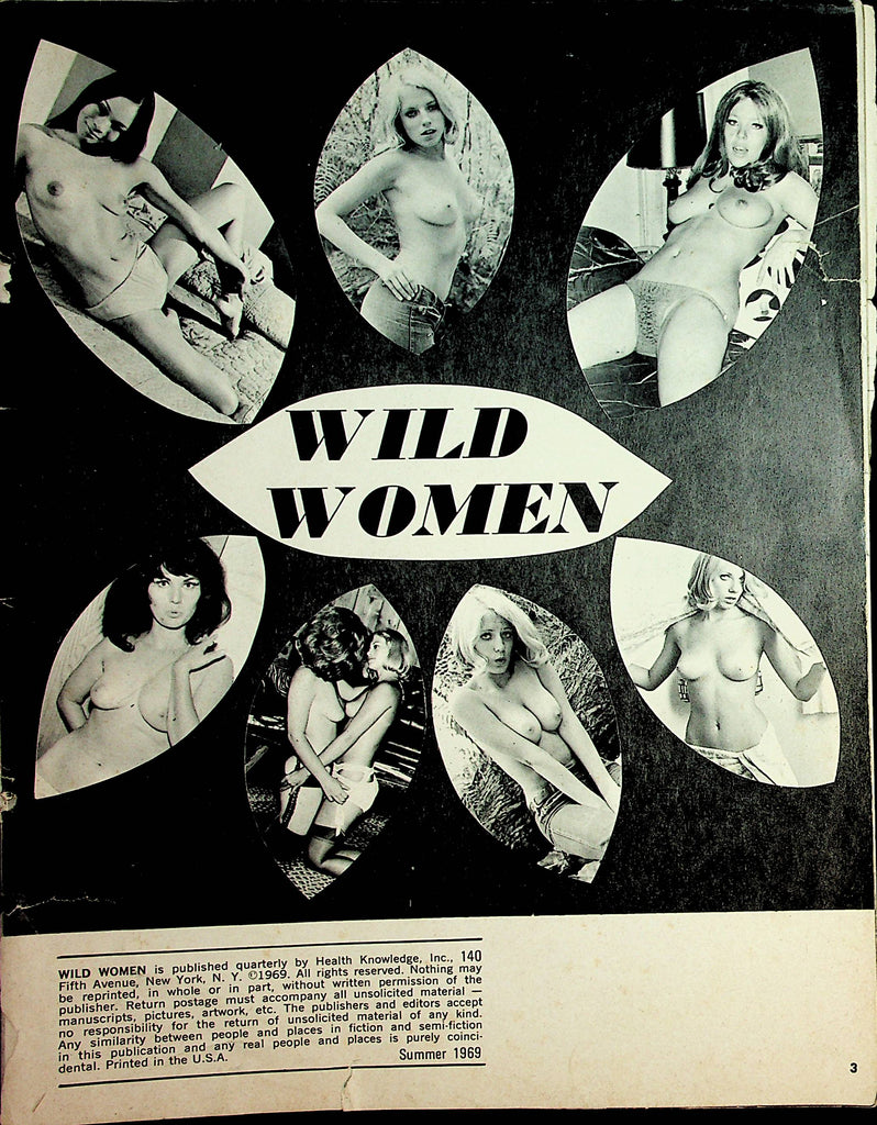 Wild Women Vintage magazine  Summer 1969  Readers Copy   061821lm-dm