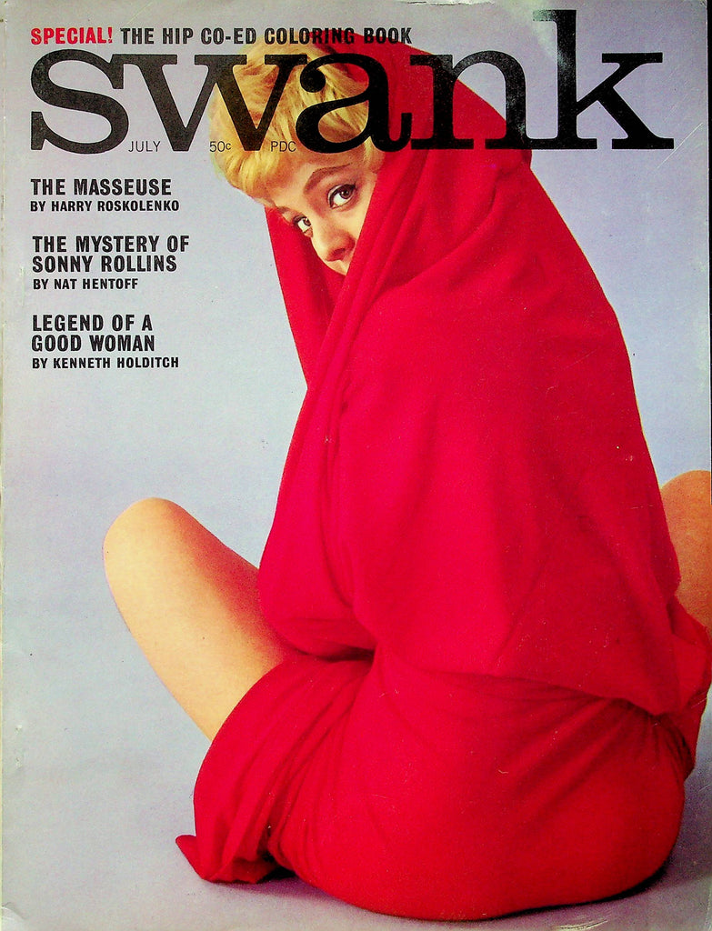 Swank Magazine Mystery Of Sonny Rollins & Ribald Classic July 1962 082222RP