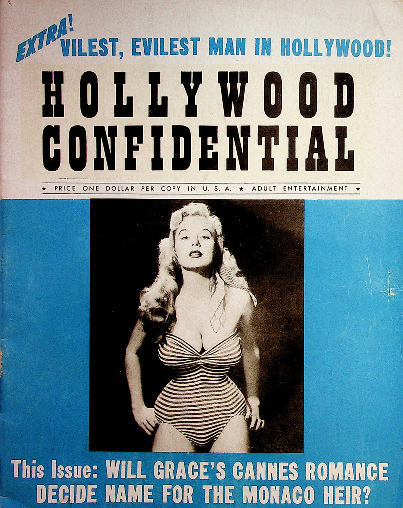 Hollywood Confidential Vintage Magazine  Playgirl Maxine Martin vol.1 #5 1956    071322lm-p2