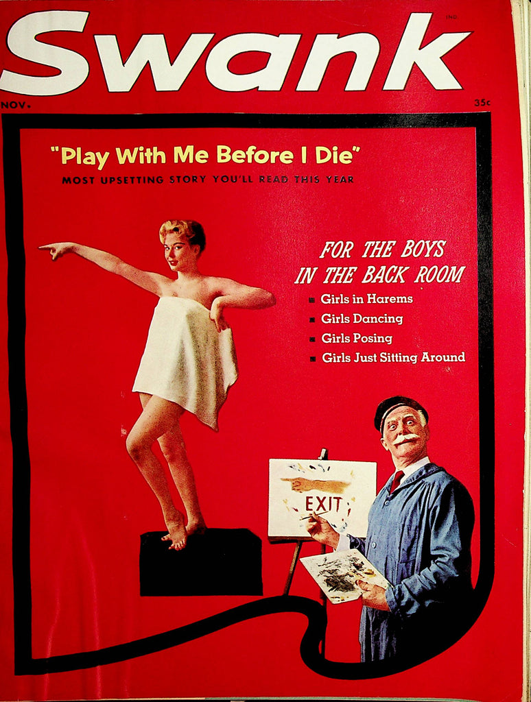 Swank Magazine  Diana Millay  November 1957     082421lm-dm