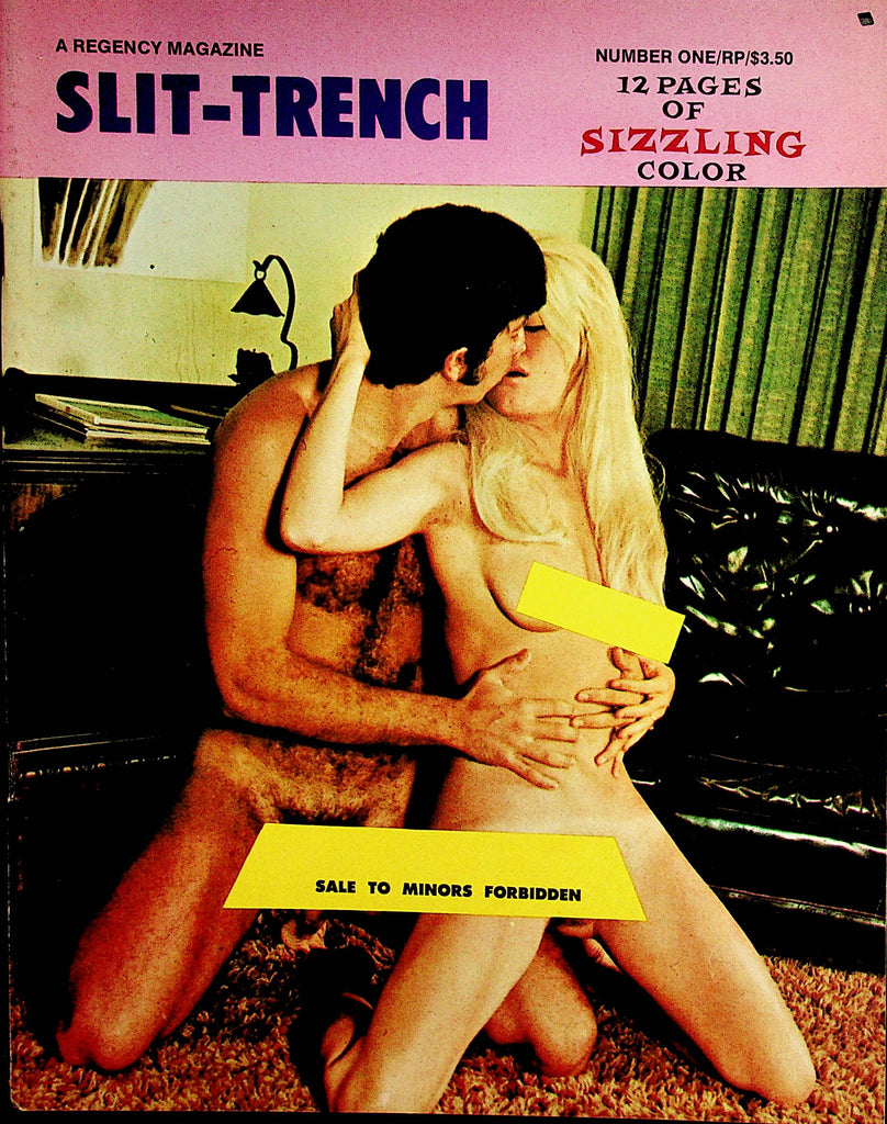 Slit-Trench Magazine   Pussies Spread    #1 1969  Regency  102022lm-p