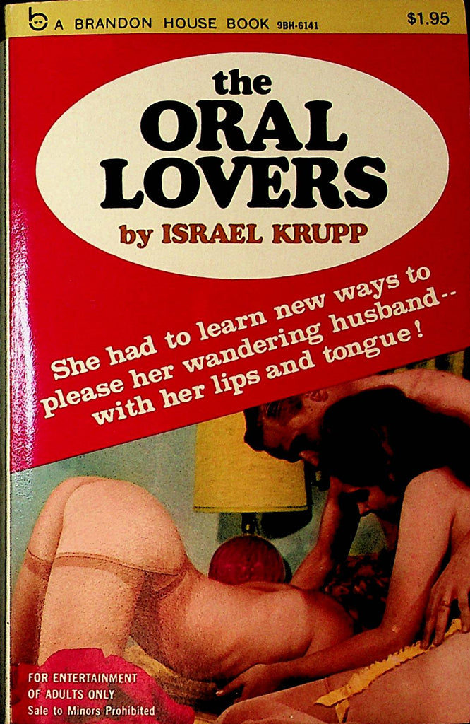 The Oral Lovers Novel by Israel Krupp 1970   Brandon House   092221lm-dm2
