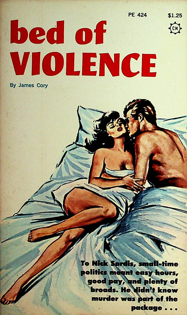 Bed Of Violence Adult Novel by James Cory  1967    091721dm2